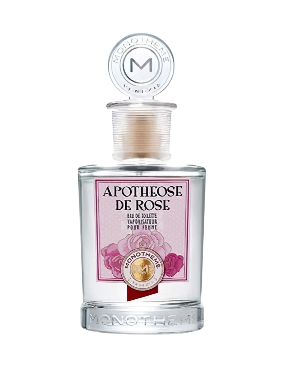 Monotheme Apothéose De Rose – Eau de Toilette for Women, 100 ml