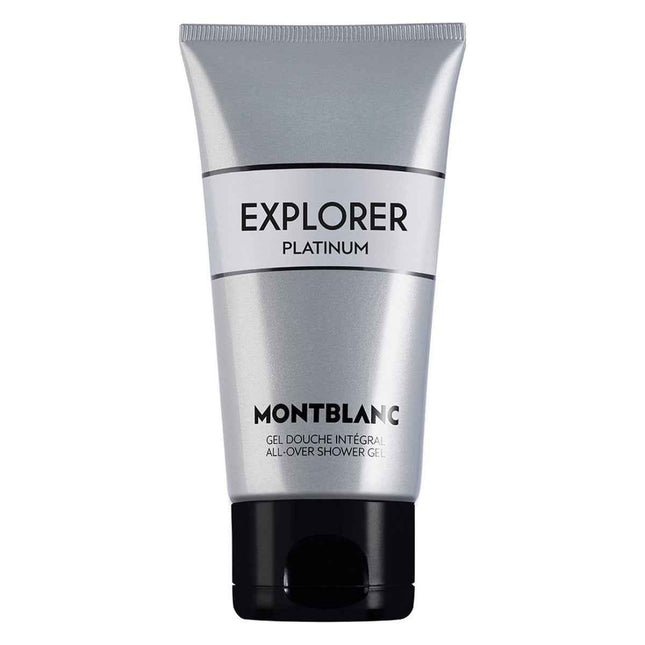 Montblanc Explorer Platinum Cleansing – Shower Gel for Men, For All Skin Types, 150 ml