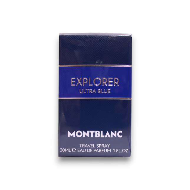 Montblanc Explorer Ultra Blue – Eau de Parfum for Men, 30 ml