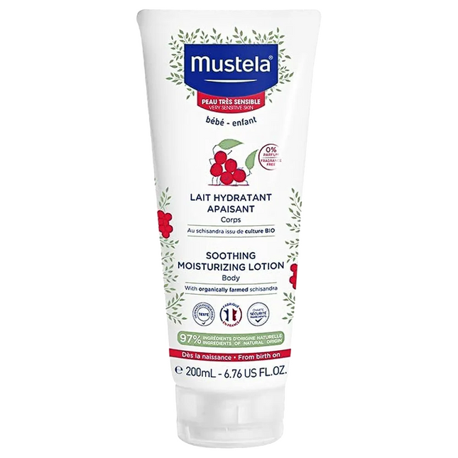 Mustela Baby Schisandra Soothing – Body Milk for Children, 200 ml