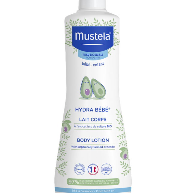 Mustela Hydra Bebe Avocado Hydrates – Body Lotion for Children, Body, 750 ml
