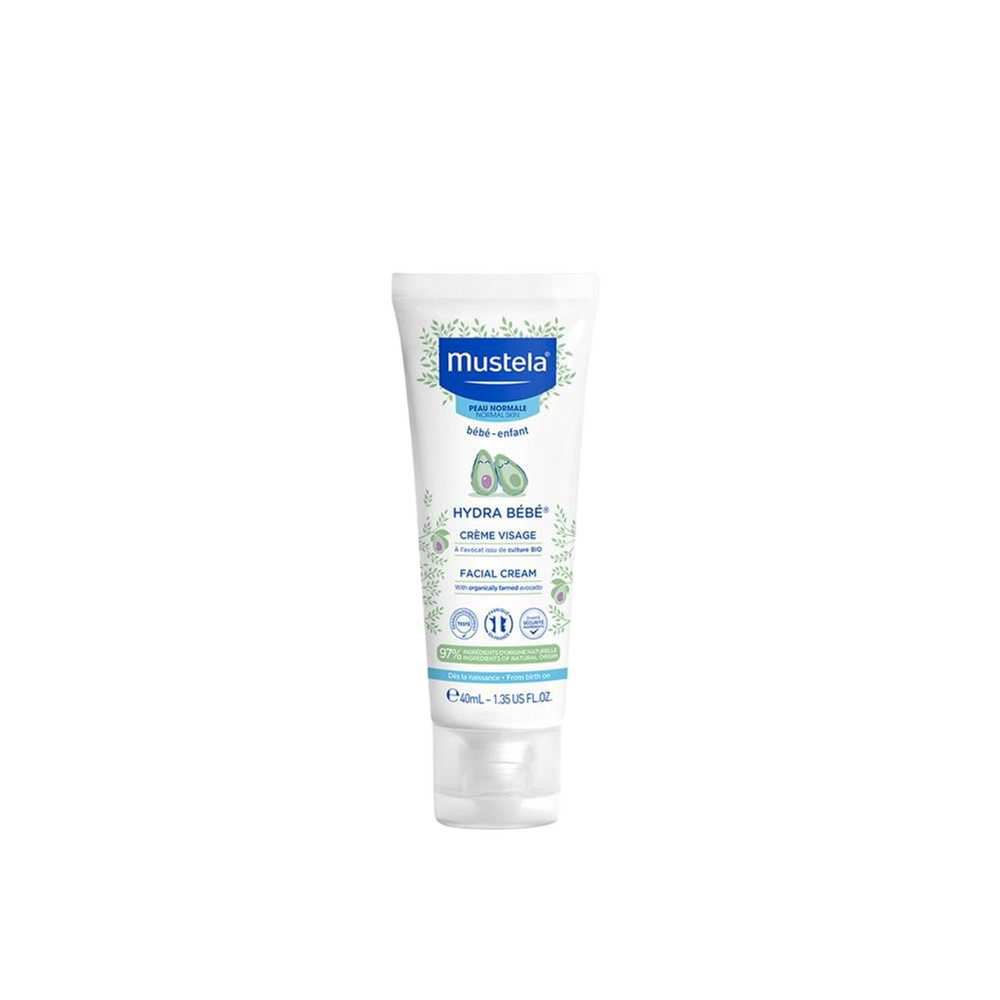 Mustela Hydra Bebe Avocado Hydrating – Cream for Children, For Face, 40 ml