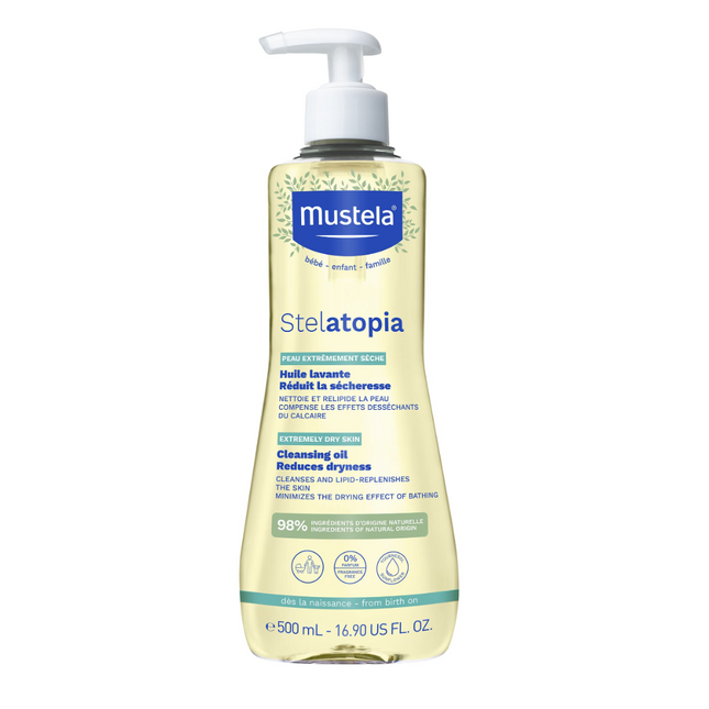 Mustela Stelatopia Calming – Cleansing Oil for Children, 500 ml