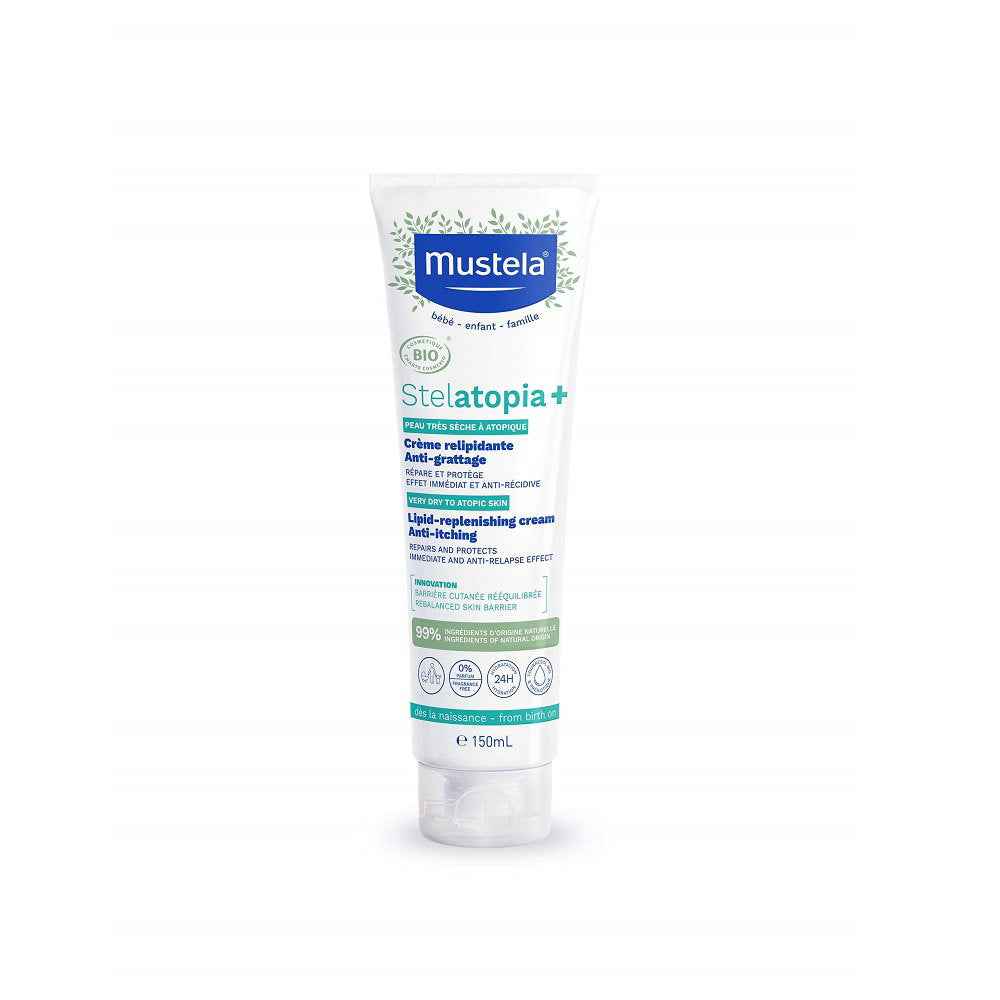 Mustela Stelatopia+ Sunflower Lipid Replenishing – Cream for Children, 150 ml