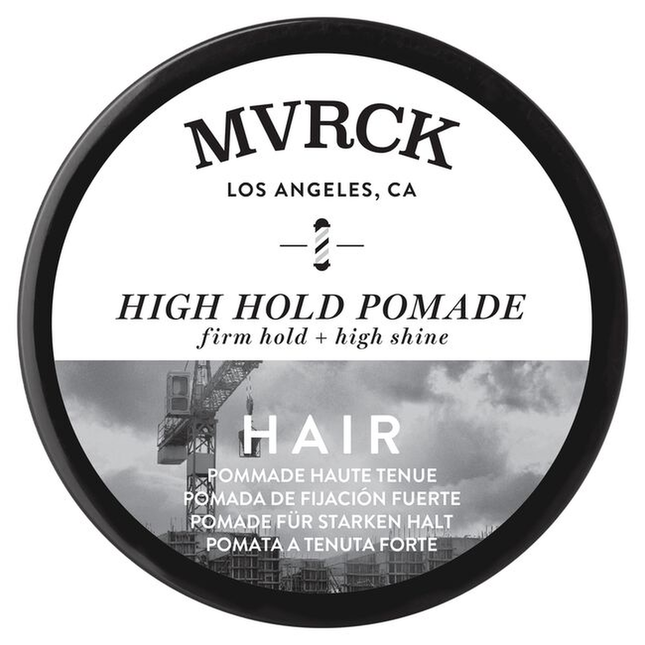 Mvrck by Paul Mitchell Hair High Hold Paraben-Free – Hair Styling Pomade for Men, High Shine, Firm Hold, 85 g