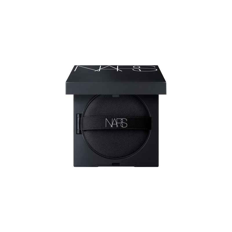 Nars Natural Radiant Longwear Cushion – Empty Powder Foundation Plastic Compact Case for Women, Black