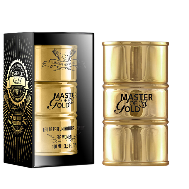 New Brand Master Gold – Eau de Parfum for Women, 100 ml