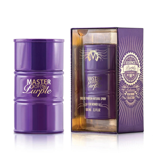 New Brand Master Of Purple – Eau de Parfum for Women, 100 ml