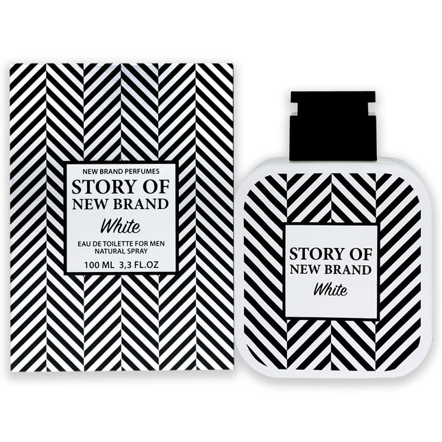 New Brand Story Of New Brand White – Eau de Toilette for Men, 100 ml