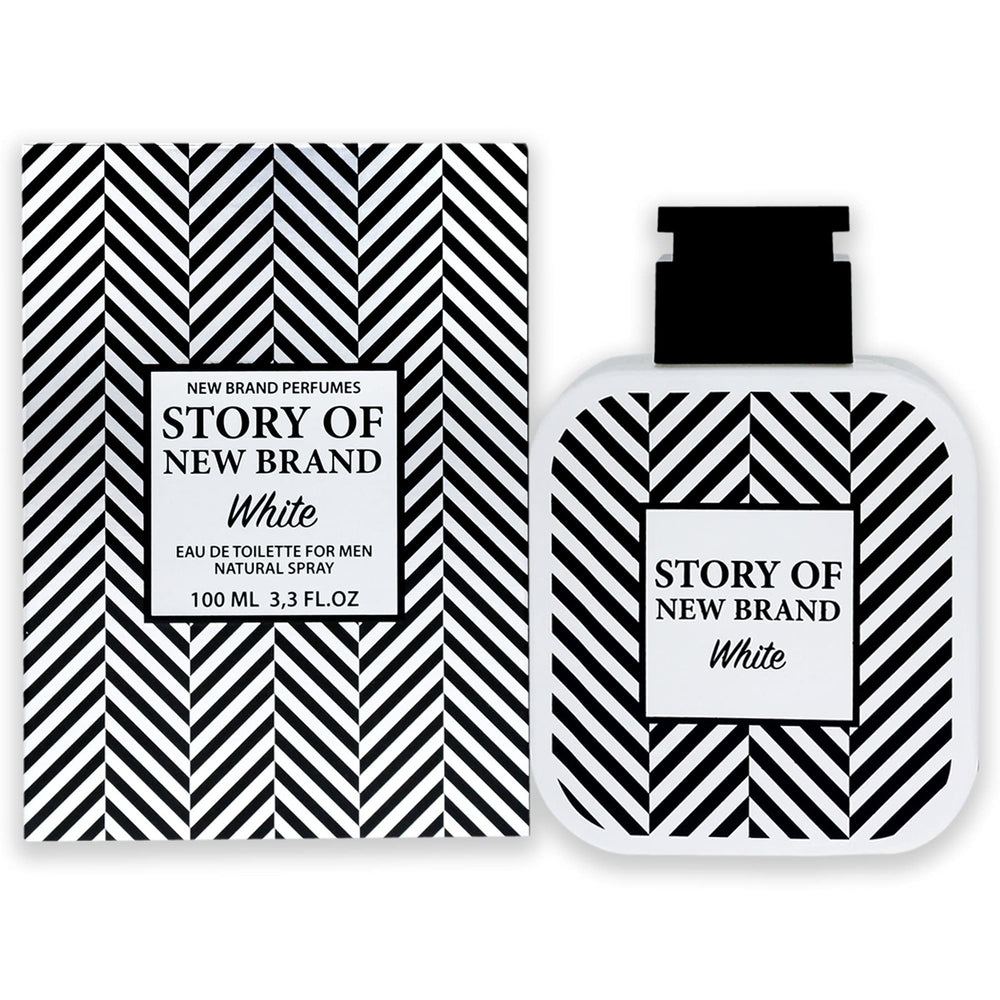 New Brand Story Of New Brand White – Eau de Toilette for Men, 100 ml