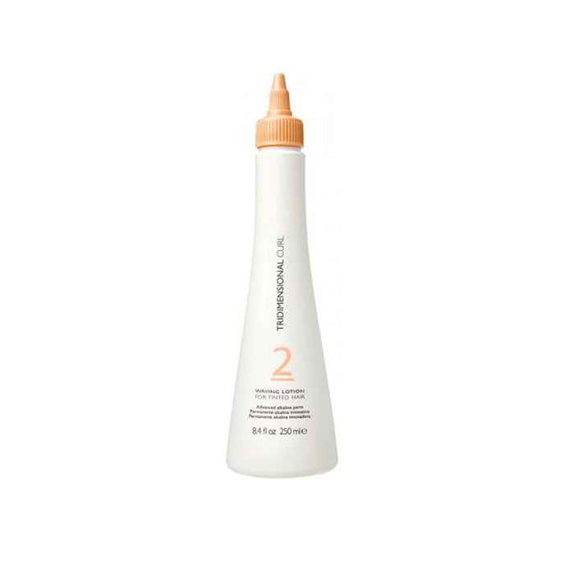 No Inhibition Waving Tridimensional Curl 2 – Hair Perm Lotion for Women, For Tinted Hair, 250 ml