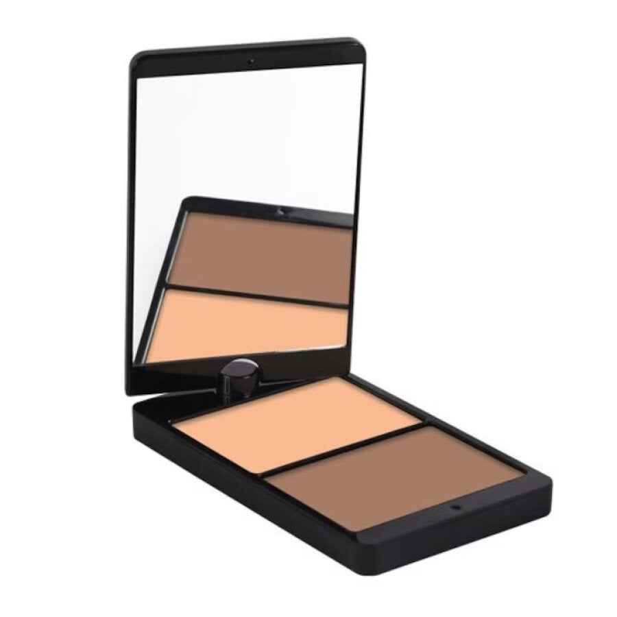 Nouba Contouring – Bronzer Compact Powder for Women, 030, Dark, 14 g