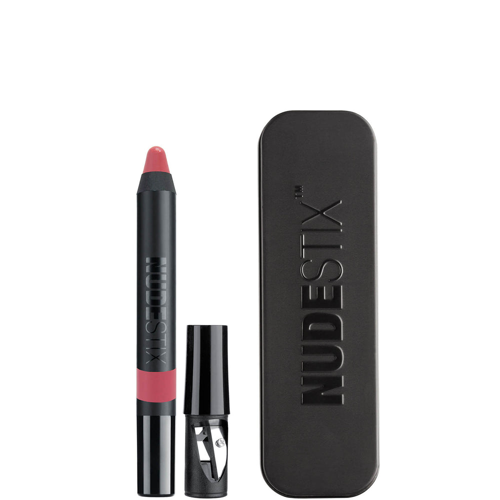 Nudestix Gel Color – Lip & Cheek Balm 2-in-1 for Women, Rebel, 2.8 g