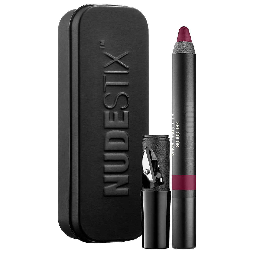 Nudestix Gel Color – Lip & Cheek Balm 2-in-1 for Women, Whicked, 2.8 g