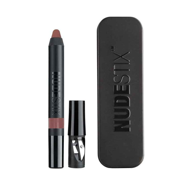 Nudestix Intense Matte – Lip Liner & Cheek Blush 2-in-1 for Women, Belle, 2.5 g