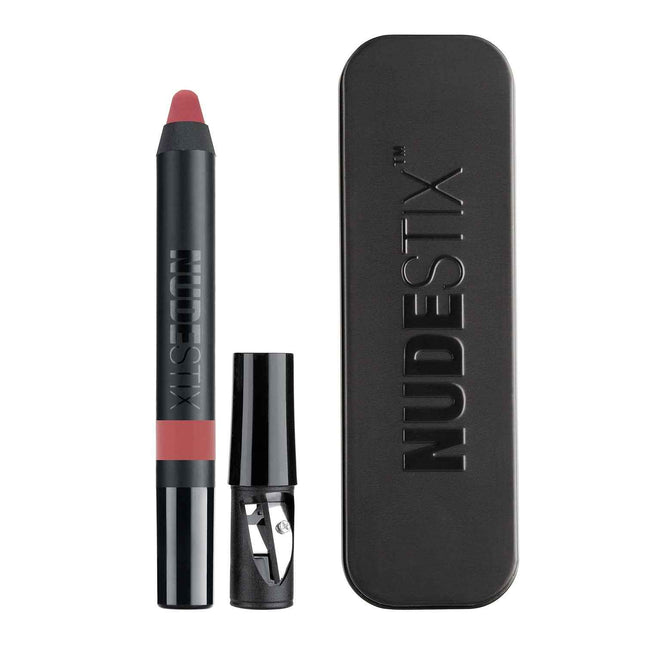 Nudestix Intense Matte – Lip Liner & Cheek Blush 2-in-1 for Women, Kiss, 2.5 g