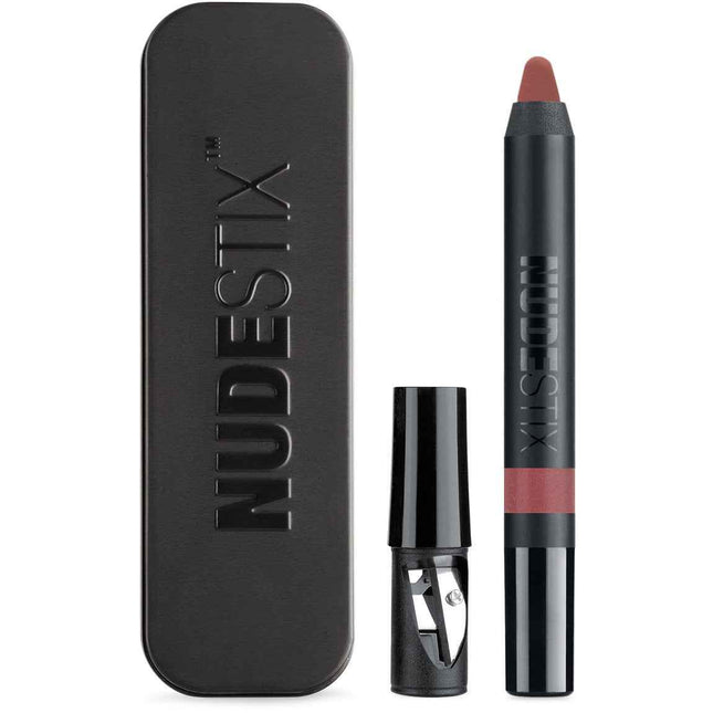 Nudestix Intense Matte – Lip Liner & Cheek Blush 2-in-1 for Women, Purity, 2.5 g