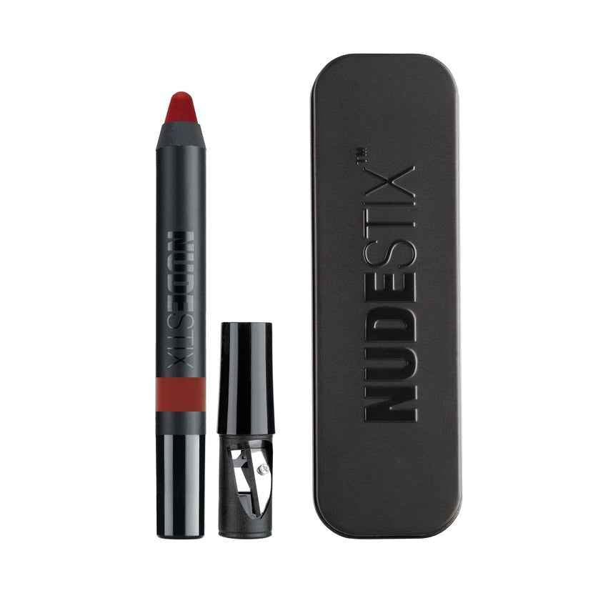 Nudestix Intense Matte – Lip Liner & Cheek Blush 2-in-1 for Women, Royal, 2.5 g