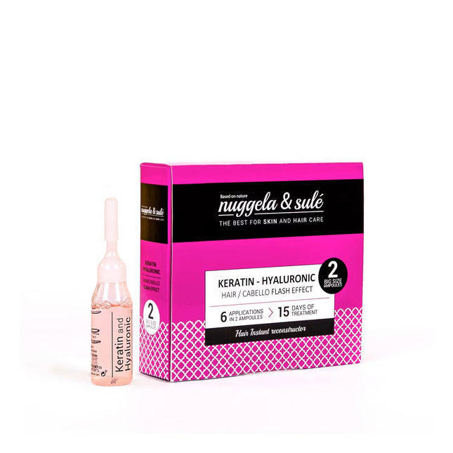 Nuggela & Sule Set Duo Nuggela & Sule Keratin Hyaluronic – Hair Treatment Conditioner for Women, Repairing & Strengthening,…