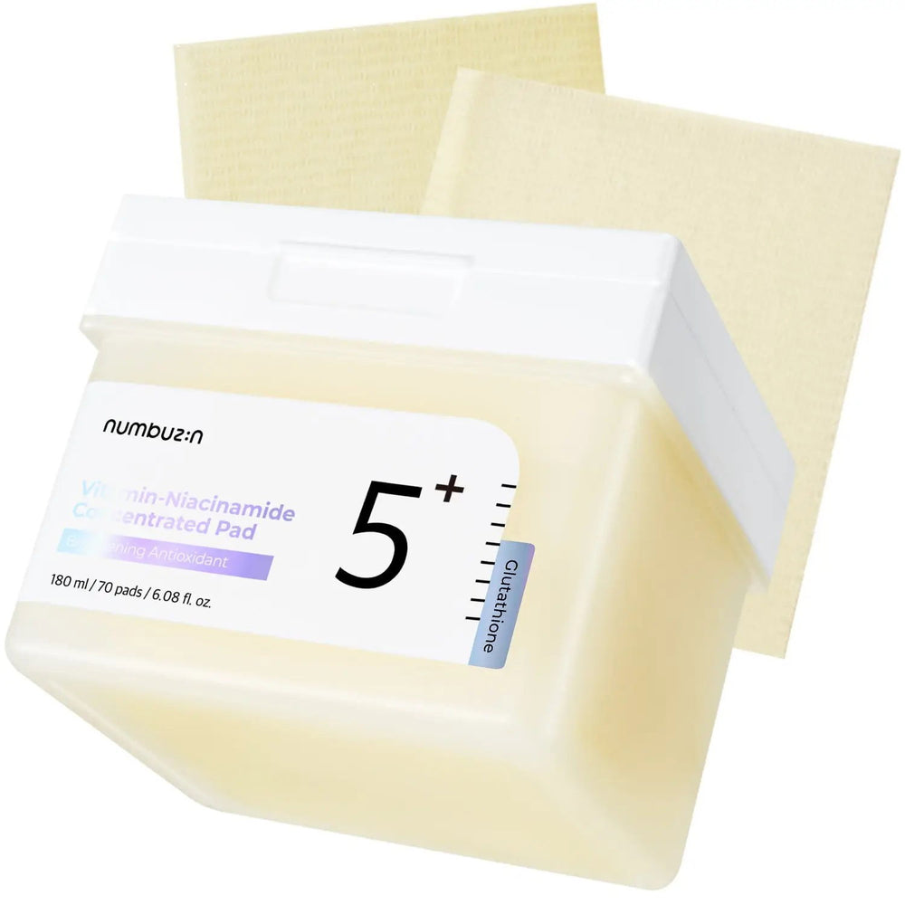 Numbuzin No.5 Vitamin-Niacinamide Concentrated Antioxidant – Cleansing Pads for Women