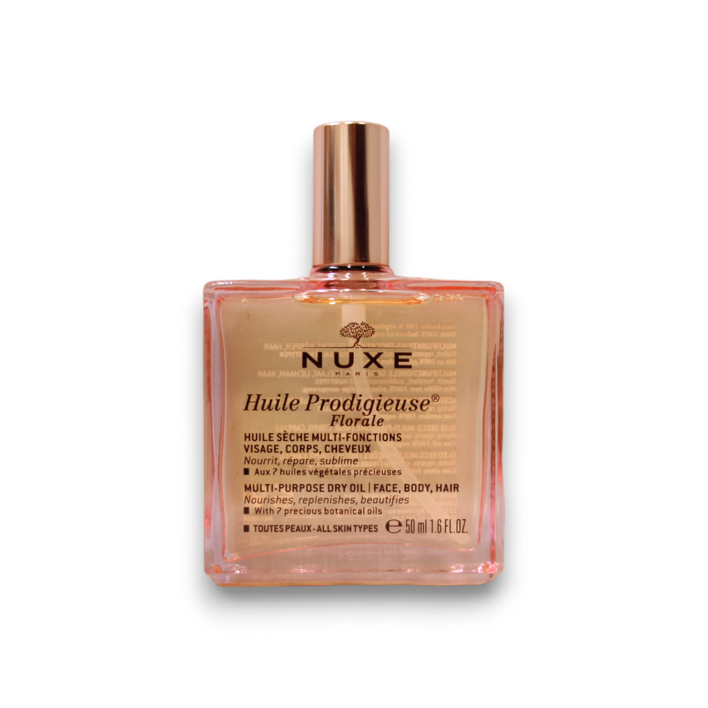 Nuxe Huile Prodigieuse Multi-Purpose Floral – Body Oil for Women, For Face, Body & Hair, 50 ml