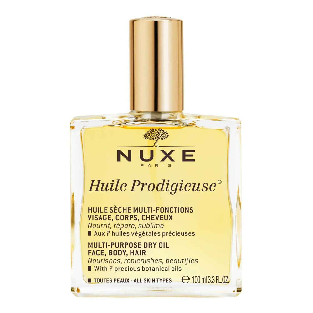 Nuxe Huile Prodigieuse Multi-Purpose Nourishing – Body Oil for Women, For Face, Body & Hair, 100 ml