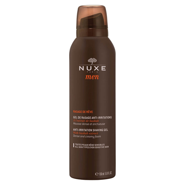 Nuxe Men Anti-Irritation – Shaving Gel for Men, 150 ml