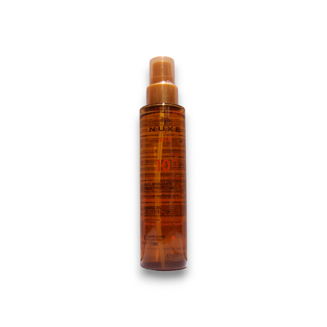 Nuxe Sun Anti-Ageing – Tanning Oil for Women, SPF 10, 150 ml