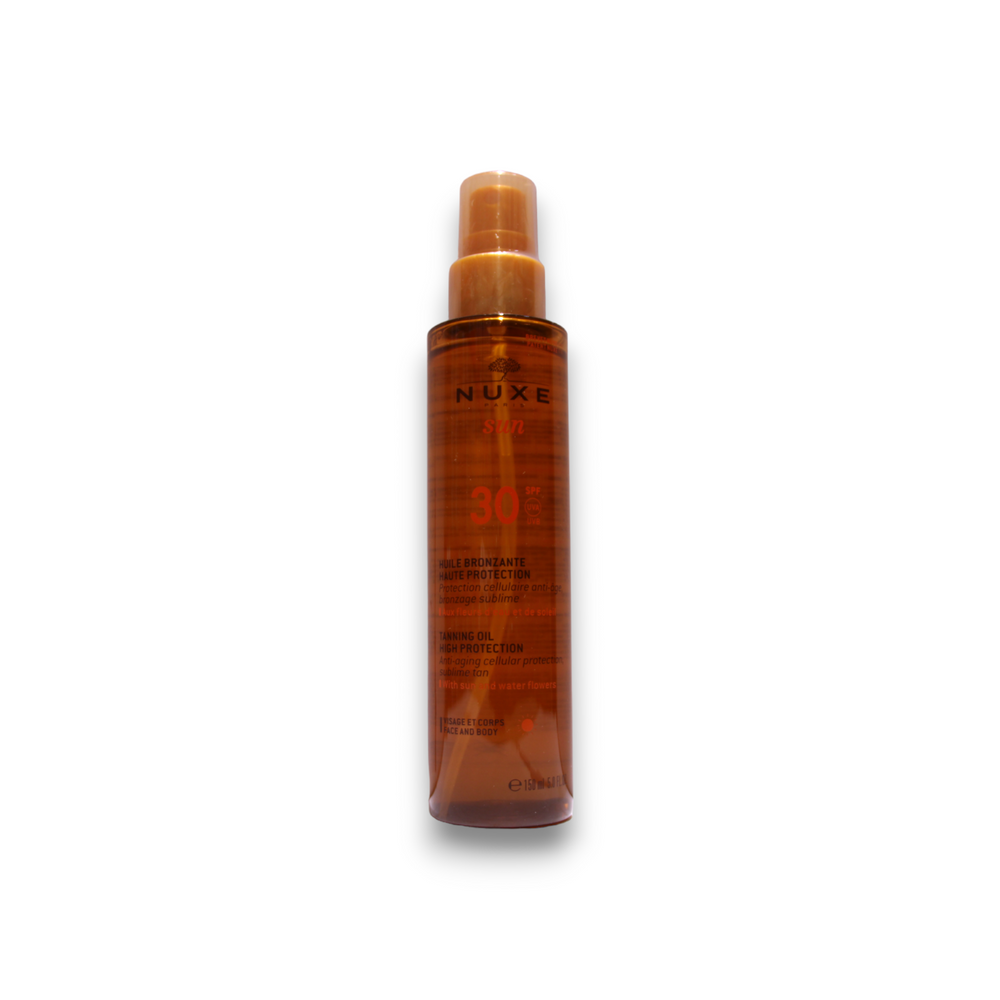 Nuxe Sun Anti-Ageing – Tanning Oil for Women, SPF 30, 150 ml