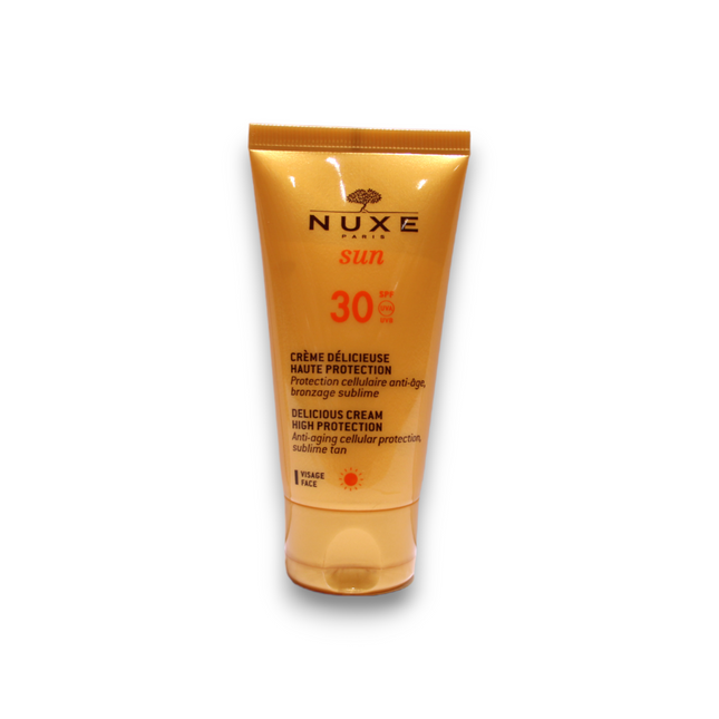 Nuxe Sun Delicious – Sunscreen Cream for Women, For Face, SPF 30, 50 ml