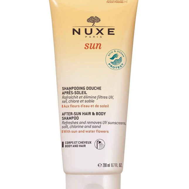 Nuxe Sun – Hair Shampoo for Women, After Sun - Cleansing, 200 ml