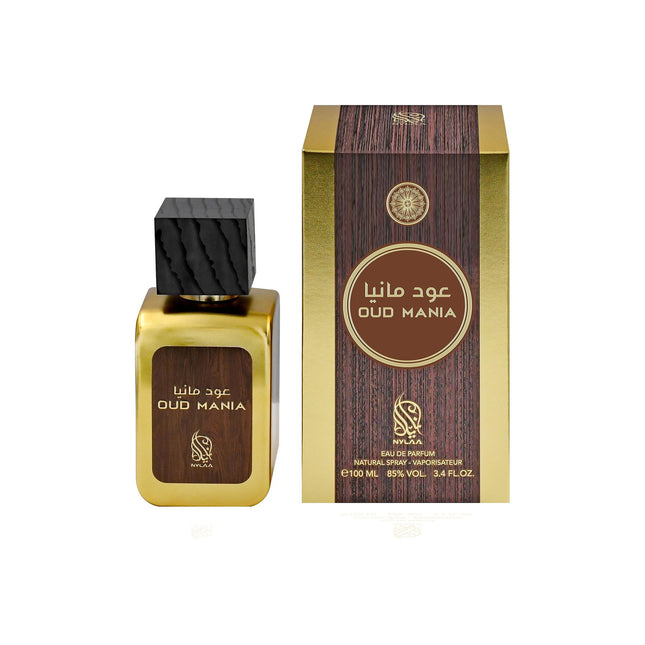 Nylaa Oud Mania – Eau de Parfum for Men, 100 ml