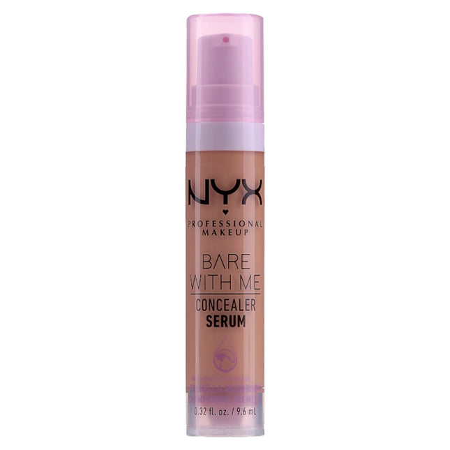 Nyx Bare With Me Blur Cruelty-Free Hydration – Cream Concealer for Women, 08, Sand, 9.6 g