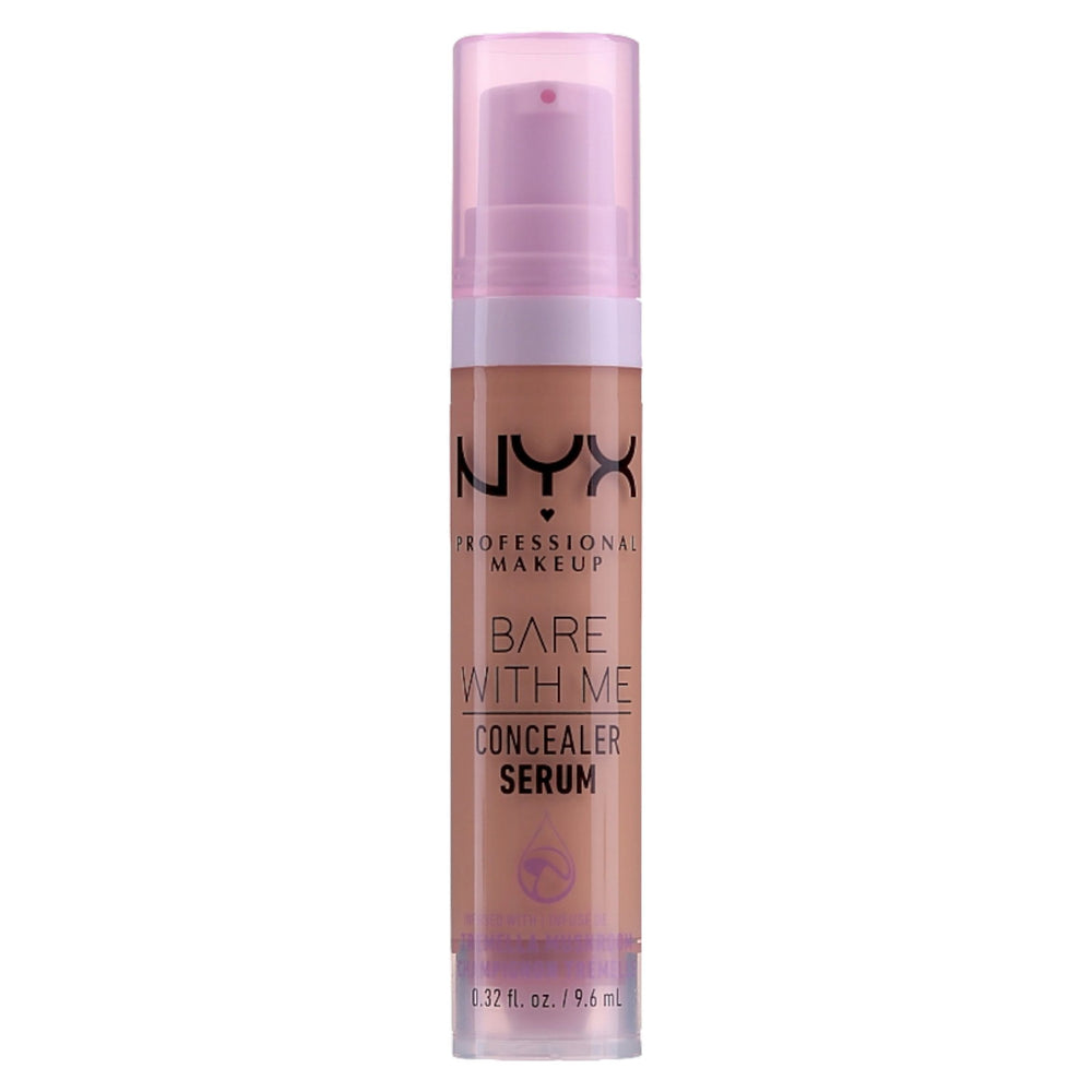 Nyx Bare With Me Blur Cruelty-Free Hydration – Cream Concealer for Women, 08, Sand, 9.6 g