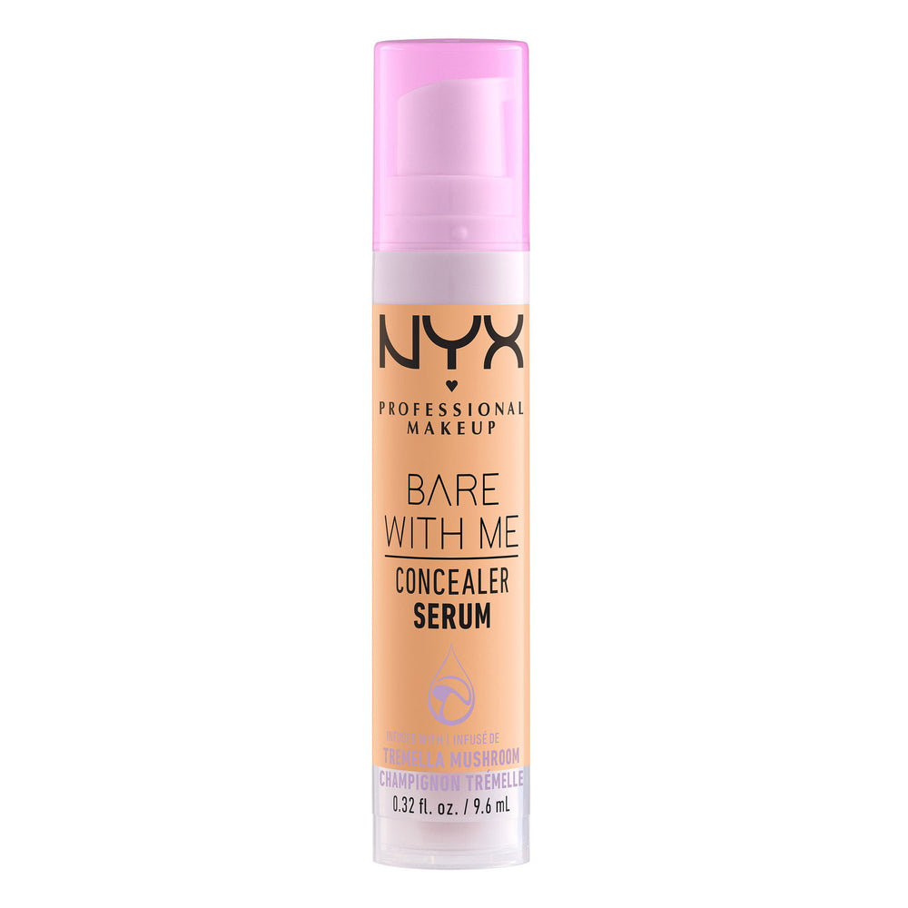 Nyx Bare With Me – Liquid Concealer for Women, 06, 9.6 ml