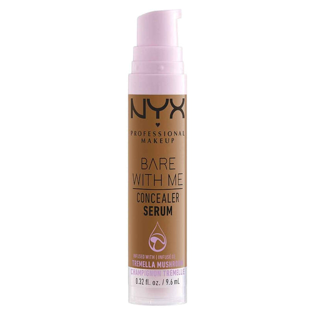Nyx Bare With Me Vegan Camouflage – Liquid Concealer for Women, 10, Camel, 9.6 ml