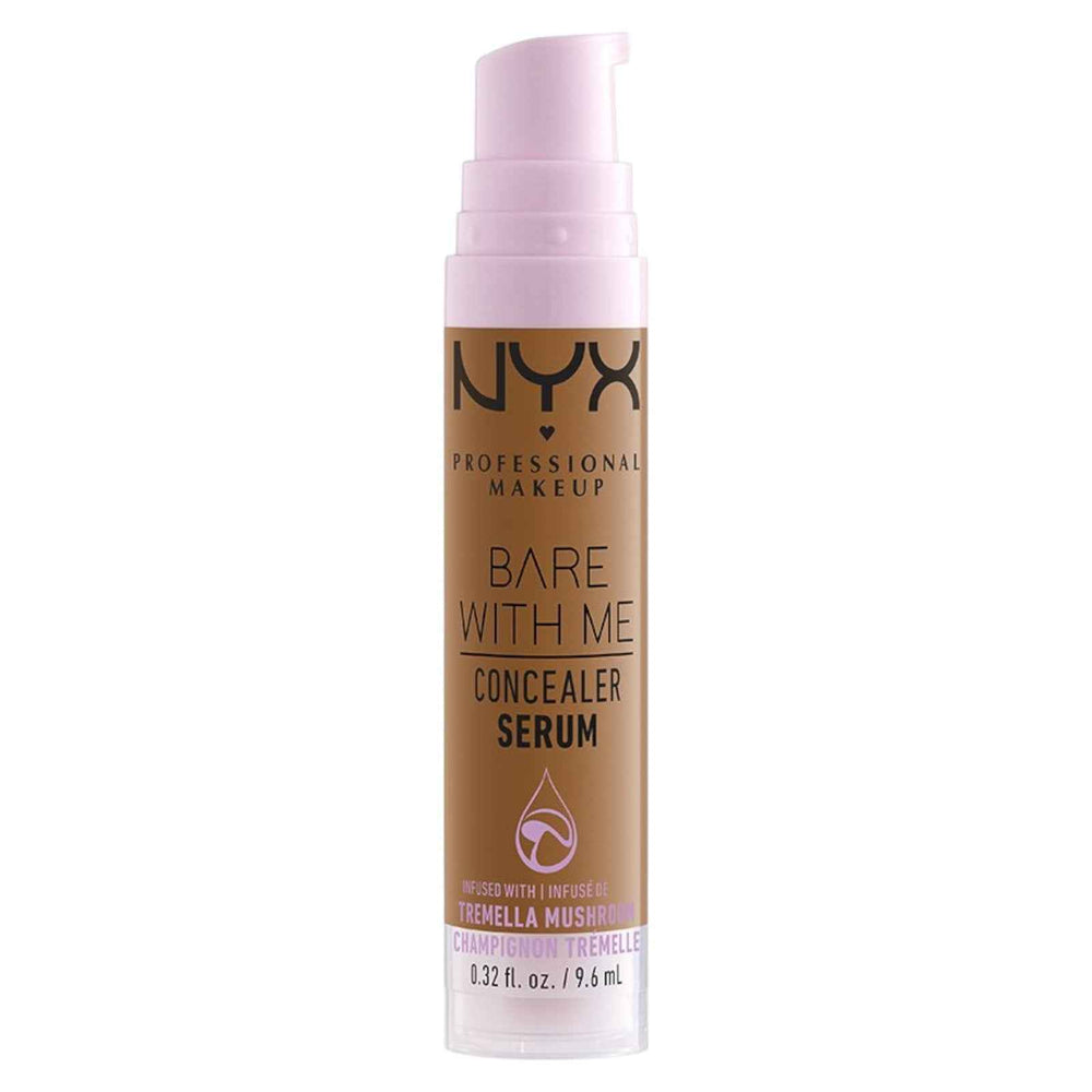 Nyx Bare With Me Vegan Camouflage – Liquid Concealer for Women, 10, Camel, 9.6 ml