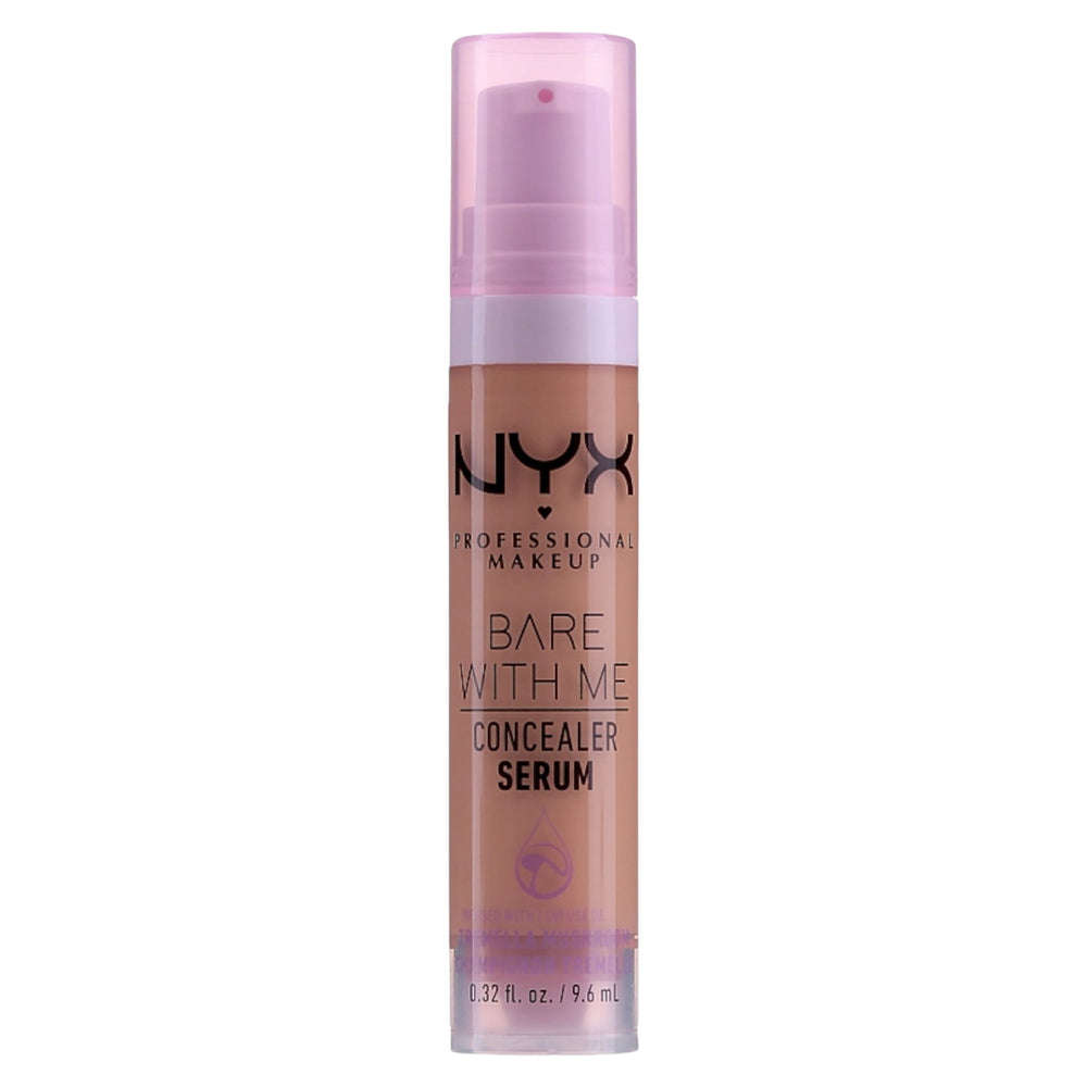 Nyx Bare With Me Natural – Cream Concealer for Women, 11, Mocha, 9.6 ml