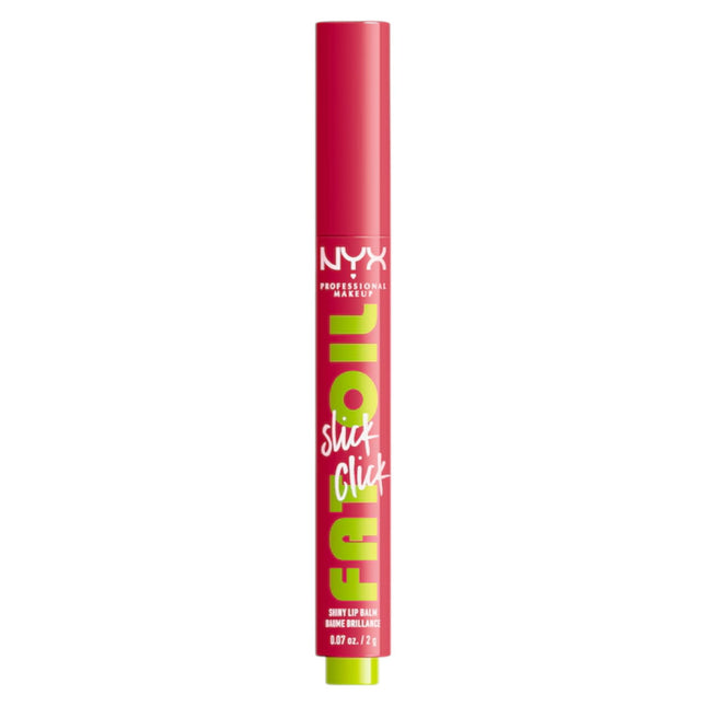 Nyx Fat Oil Slick Click High-shine – Lip Balm for Women, 10, Double Tap, 2 g