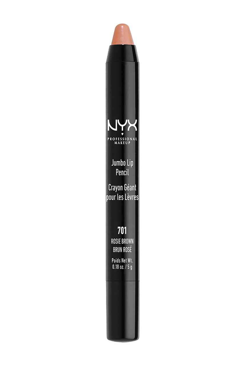 Nyx Intense Butter Gloss Colour – Lip Liner for Women, 701, Rosie Brown, 5 g