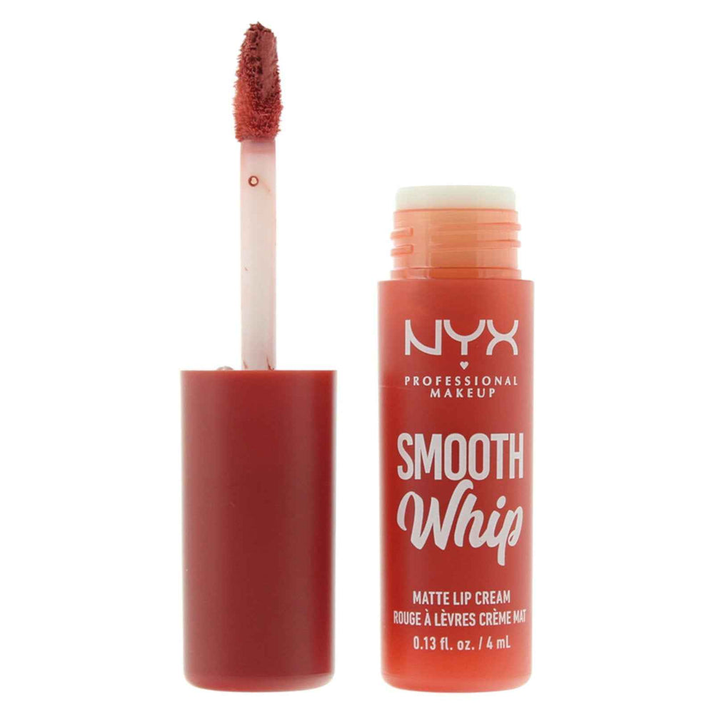 Nyx Smooth Whip Matte – Cream Lipstick for Women, 02, Kitty Belly, 4 ml