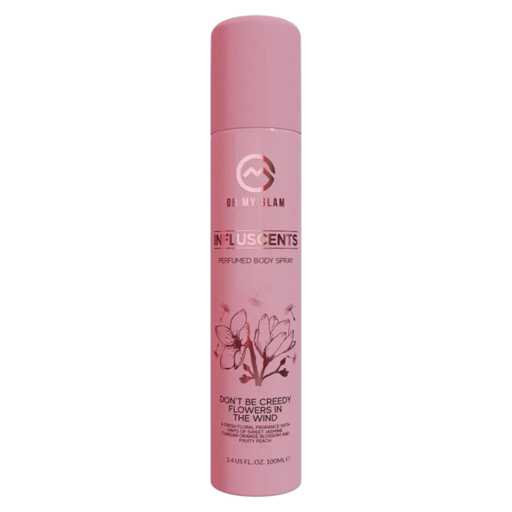 Oh My Glam Influscents Don't Be Creedy: Flowers In The Wind – Body Spray for Women, 100 ml