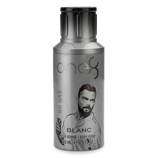 One 8 Blanc No Gas – Scented Spray for Men, 120 ml