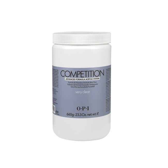 Opi Competition – Acrylic Nail Powder for Women, Very Clear, 660 g