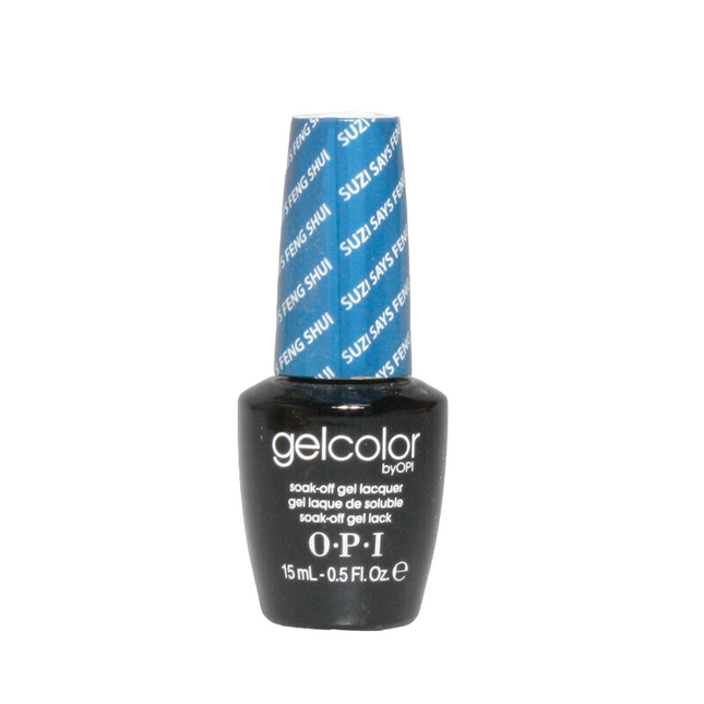 Opi Gel Color – Semi-Permanent Nail Polish for Women, GC H46, Suzi Says Feng Shui, 15 ml Tester