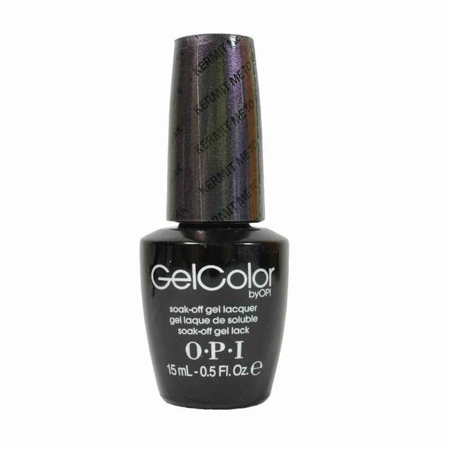 Opi Gel Color – Semi-Permanent Nail Polish for Women, Kermit Me To Speak, 15 ml