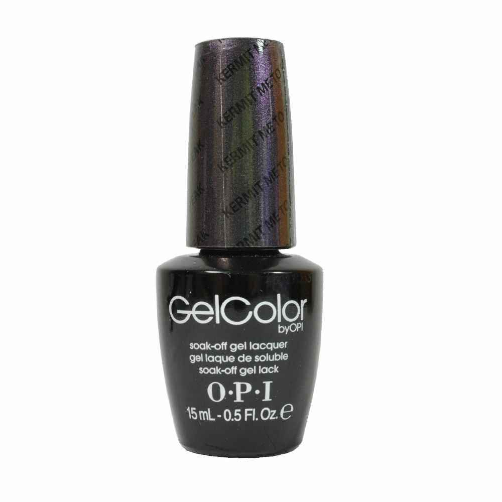 Opi Gel Color – Semi-Permanent Nail Polish for Women, Kermit Me To Speak, 15 ml