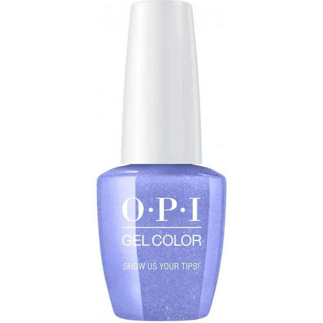 Opi Gel Color – Semi-Permanent Nail Polish for Women, Show Us Your Tips!, 15 ml