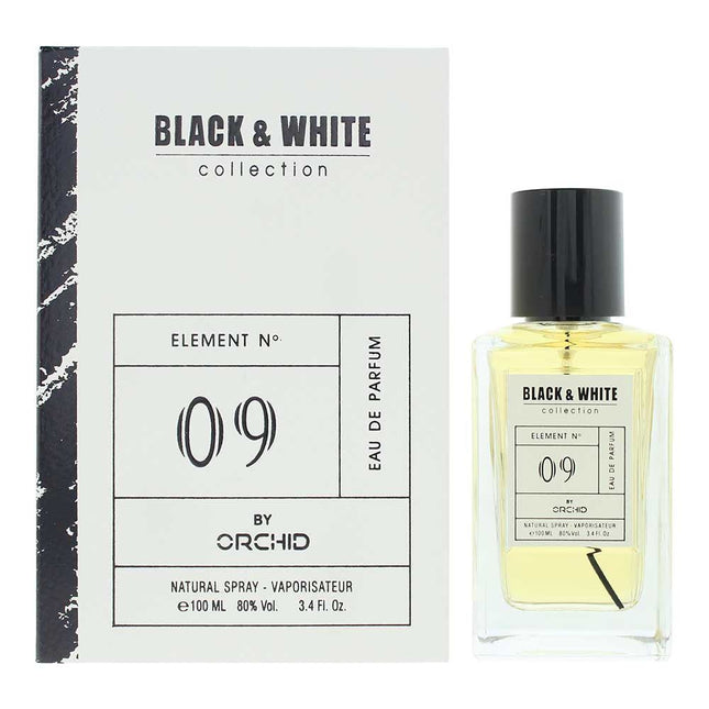 Orchid Black & White Collection-Element No. 09 – Eau de Parfum Unisex, 100 ml