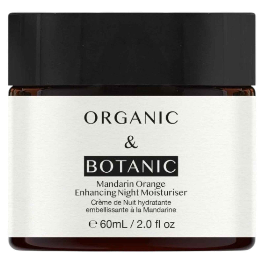 Organic & Botanic Mandarin Orange Moisturizing At Night – Cream for Women, For Face, 60 ml